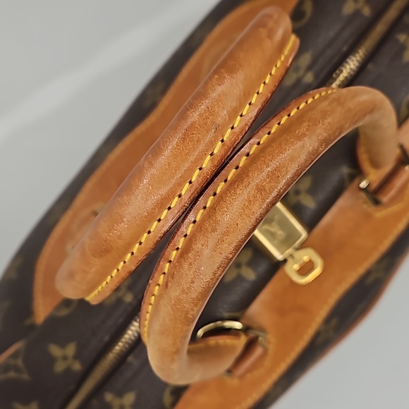 Authentic Louis Vuitton LV Deauville Monogram Handbag Tote Dust bag Lock & Key - Picture 14 of 17